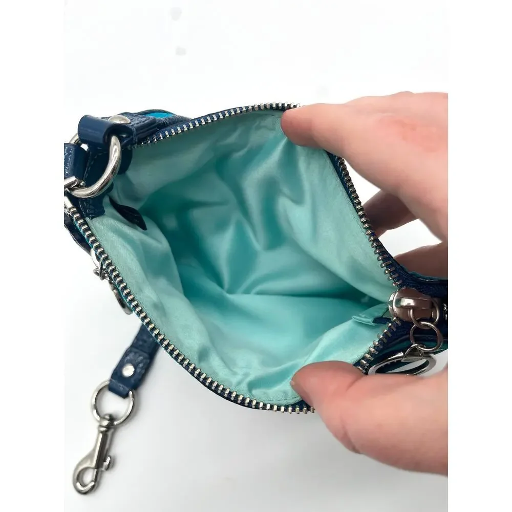 COACH Vintage Poppy Kaleidoscope Mini Bag, Blue